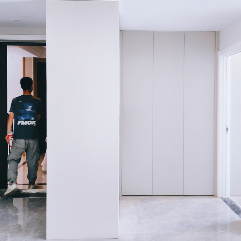 現代簡約進門鞋柜一體靠墻家用超大容量L型轉角鞋柜定制